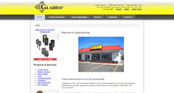 Desktop Screenshot of gladdsecurity.com